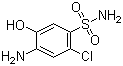 4-Amino-2-chloro-5-hydroxybenzensulfonamide Structure,41606-65-9Structure