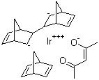 Tris(norbornadiene)(acetylacetonato)iridium(III) Structure,41612-46-8Structure