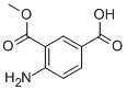 4-Amino-3-methoxycarbonyl benzoic acid Structure,41684-07-5Structure