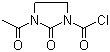 3-Acetyl-1-chlorocarbonyl-2-imidazolidone Structure,41730-71-6Structure