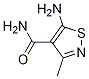 5-Amino-3-methylisothiazole-4-carboxamide Structure,41808-40-6Structure