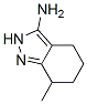 2H-indazol-3-amine, 4,5,6,7-tetrahydro-7-methyl- Structure,41832-28-4Structure