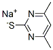 2-Mercapto-4,6-dimethylpyrimidine sodium salt Structure,41840-27-1Structure