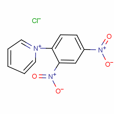 1-(2,4-Dinitrophenyl)pyridinium chloride Structure,4185-69-7Structure