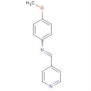 4-Methoxy-n-(pyridin-4-ylmethylene)aniline Structure,41855-74-7Structure