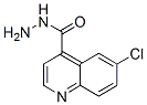 4-Quinolinecarboxylicacid,6-chloro-,hydrazide(9ci) Structure,41874-23-1Structure