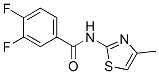 Benzamide, 3,4-difluoro-n-(4-methyl-2-thiazolyl)-(9ci) Structure,418779-61-0Structure