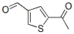 5-Acetylthiophene-3-carbaldehyde Structure,41907-99-7Structure