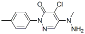 4-Chloro-5-(1-methylhydrazino)-2-(4-methylphenyl)-2,3-dihydropyridazin-3-one Structure,41933-01-1Structure