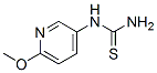 Thiourea, (6-methoxy-3-pyridinyl)- (9ci) Structure,420130-44-5Structure