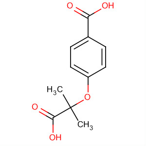 2-(4-Acetyl-phenoxy)-2-methyl-propionic acid Structure,42019-57-8Structure