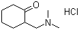 2-(Dimethylaminomethyl)-1-cyclohexanone hydrochloride Structure,42036-65-7Structure