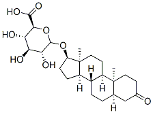 5-Alpha-androstan-17-beta-ol-3-one glucosiduronate Structure,42037-24-1Structure