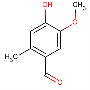 4-Hydroxy-5-methoxy-2-methylbenzaldehyde Structure,42044-81-5Structure