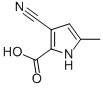 3-Cyano-5-methyl-pyrrole-2-carboxylic acid Structure,42046-68-4Structure