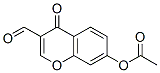 3-Formyl-4-oxo-4H-chromen-7-yl acetate Structure,42059-49-4Structure