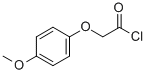 (4-Methoxy-phenoxy)-acetyl chloride Structure,42082-29-1Structure