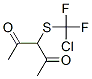 3-(Chloro-difluoro-methylsulfanyl)-pentane-2,4-dione Structure,42092-81-9Structure