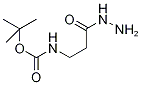 Tert-butyl (3-hydrazinyl-3-oxopropyl)carbamate Structure,42116-56-3Structure