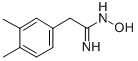 2-(3,4-Dimethyl-phenyl)-n-hydroxy-acetamidine Structure,42191-49-1Structure