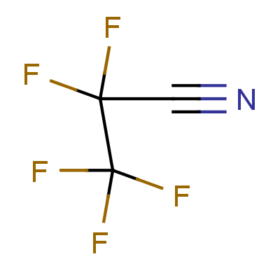 Pentafluoropropionitrile Structure,422-04-8Structure