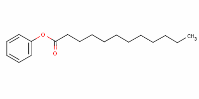 Phenyl laurate Structure,4228-00-6Structure