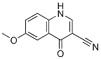 1,4-Dihydro-6-methoxy-4-oxo-3-quinolinecarbonitrile Structure,423180-88-5Structure