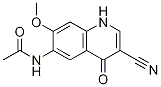 N-(3-cyano-4-hydroxy-7-methoxy-6-quinolinyl)-acetamide Structure,423181-32-2Structure