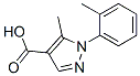 5-Methyl-1-(2-methylphenyl)-1H-pyrazole-4-carboxylic acid Structure,423768-56-3Structure