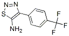 4-[4-(Trifluoromethyl)phenyl]-1,2,3-thiadiazol-5-amine Structure,423769-76-0Structure