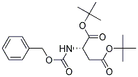 Z-L-aspartic acid di-tert.butyl ester Structure,42417-76-5Structure