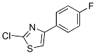 2-Chloro-4-(4-fluorophenyl)-1,3-thiazole Structure,42445-38-5Structure