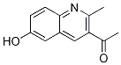 1-(6-Hydroxy-2-methyl-3-quinolinyl)-ethanone Structure,42465-22-5Structure