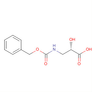 Cbz-(s)-3-amino-2-hydroxypropionic acid Structure,42491-79-2Structure