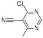 4-Chloro-5-cyano-6-methylpyrimidine Structure,425395-73-9Structure