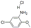 5-Chloro-2-methoxyaniline hydrochloride Structure,4274-03-7Structure