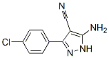 5-Amino-3-(4-chlorophenyl)-1H-pyrazole-4-carbonitrile Structure,42754-62-1Structure