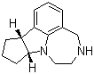 (7Br,10ar)-2,3,4,7b,8,9,10,10a-octahydro-1h-cyclopenta[b][1,4]diazepino[6,7,1-hi]indole Structure,428868-32-0Structure