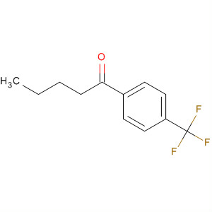 1-(4-Tifluoromethyl-phenyl)-pentan-1-one Structure,42916-66-5Structure