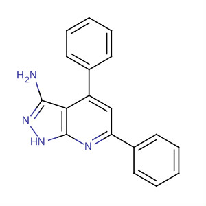 4,6-Diphenyl-1h-pyrazolo[3,4-b]pyridin-3-amine Structure,42951-68-8Structure