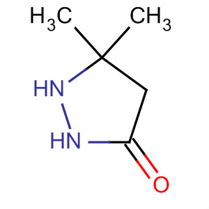 5,5-Dimethylpyrazolidin-3-one Structure,42953-82-2Structure