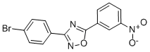 3-(4-Bromophenyl)-5-(3-nitrophenyl)-1,2,4-oxadiazole Structure,429624-16-8Structure