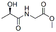 Glycine, n-[(2r)-2-hydroxy-1-oxopropyl]-, methyl ester (9ci) Structure,429677-97-4Structure