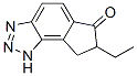 Indeno[4,5-d]triazol-6(1h)-one, 7-ethyl-7,8-dihydro-(9ci) Structure,429683-81-8Structure