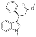 (R)-methyl-3-(1-methyl-1h-indol-3-yl)-phenyl-propionate Structure,429689-18-9Structure