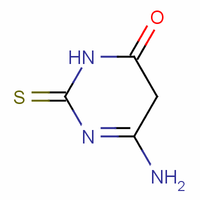 6-Amino-2,5-dihydro-2-thioxo-4(3h)-pyrimidinone Structure,42985-76-2Structure