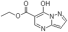 Ethyl 7-hydroxypyrazolo[1,5-a]pyrimidine-6-carboxylate Structure,43024-61-9Structure