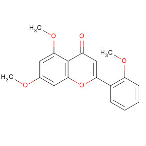 5,7-Dimethoxy-2-(2-methoxyphenyl)-4h-chromen-4-one Structure,4308-57-0Structure