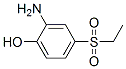 2-Amino-4-(ethylsulfonyl)phenol Structure,43115-40-8Structure