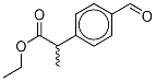 Rac 2-(4-formylphenyl)propionic acid ethyl ester Structure,43153-04-4Structure